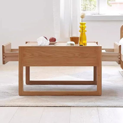 ✨ Nordic Round Coffee Table – Modern Minimalist Living Room Accent 🏡