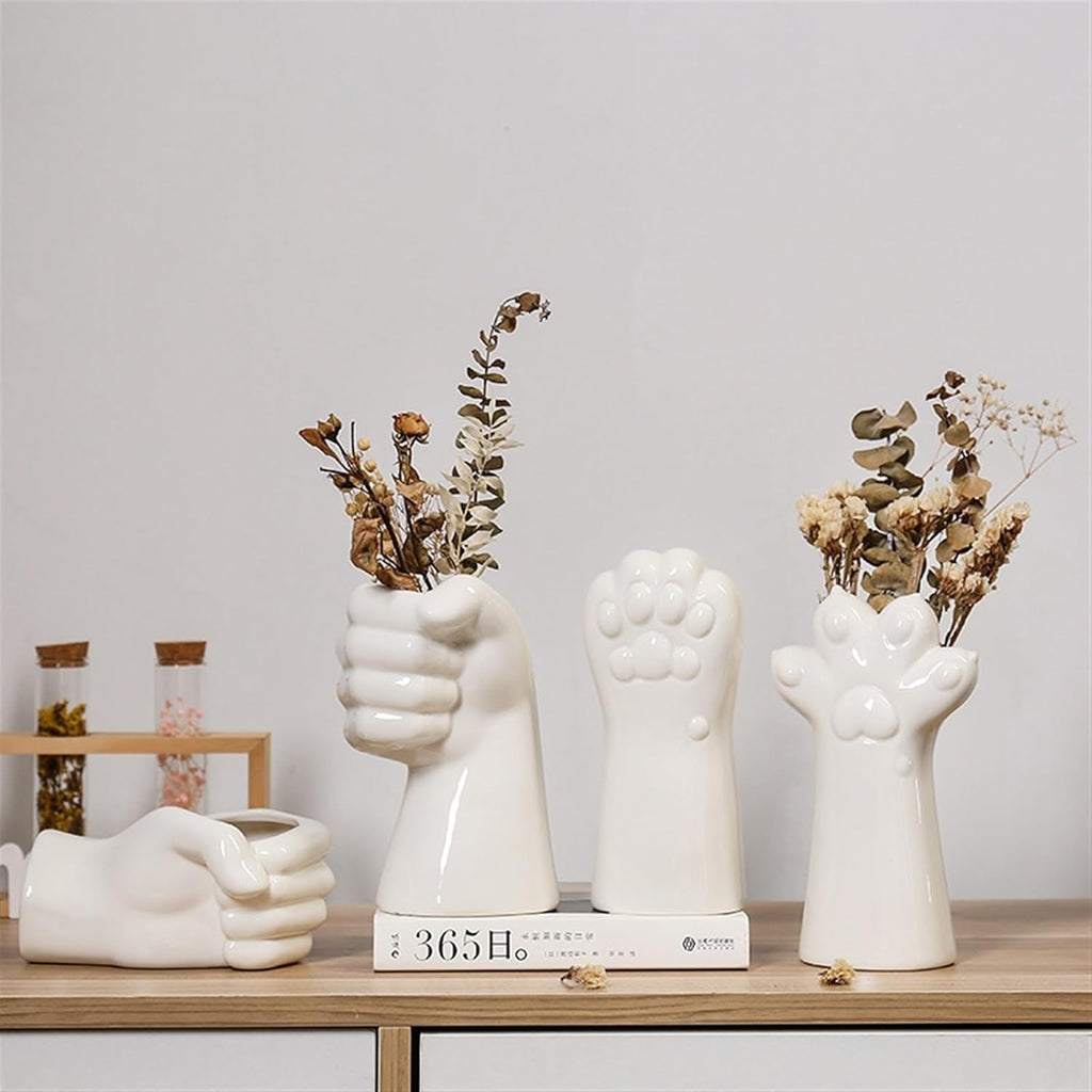 🏡 Modern Hand Gesture Sculpture – Stylish Table Accent 🌿