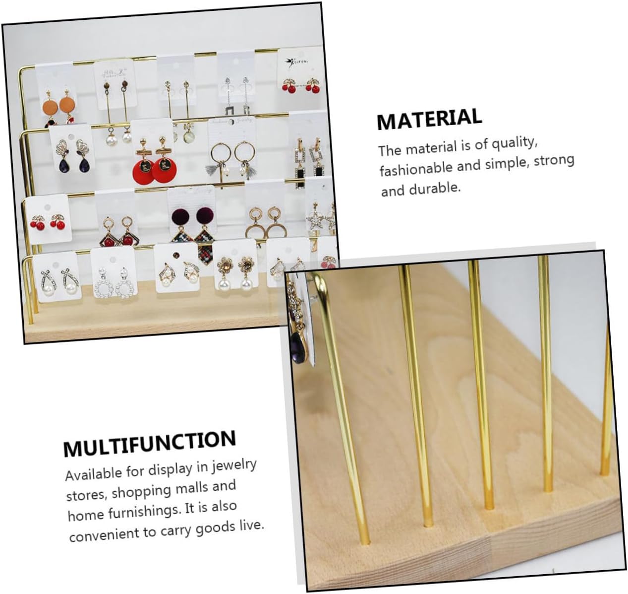✨ Jewelry Organizer Box – Elegant Earring Storage 💍