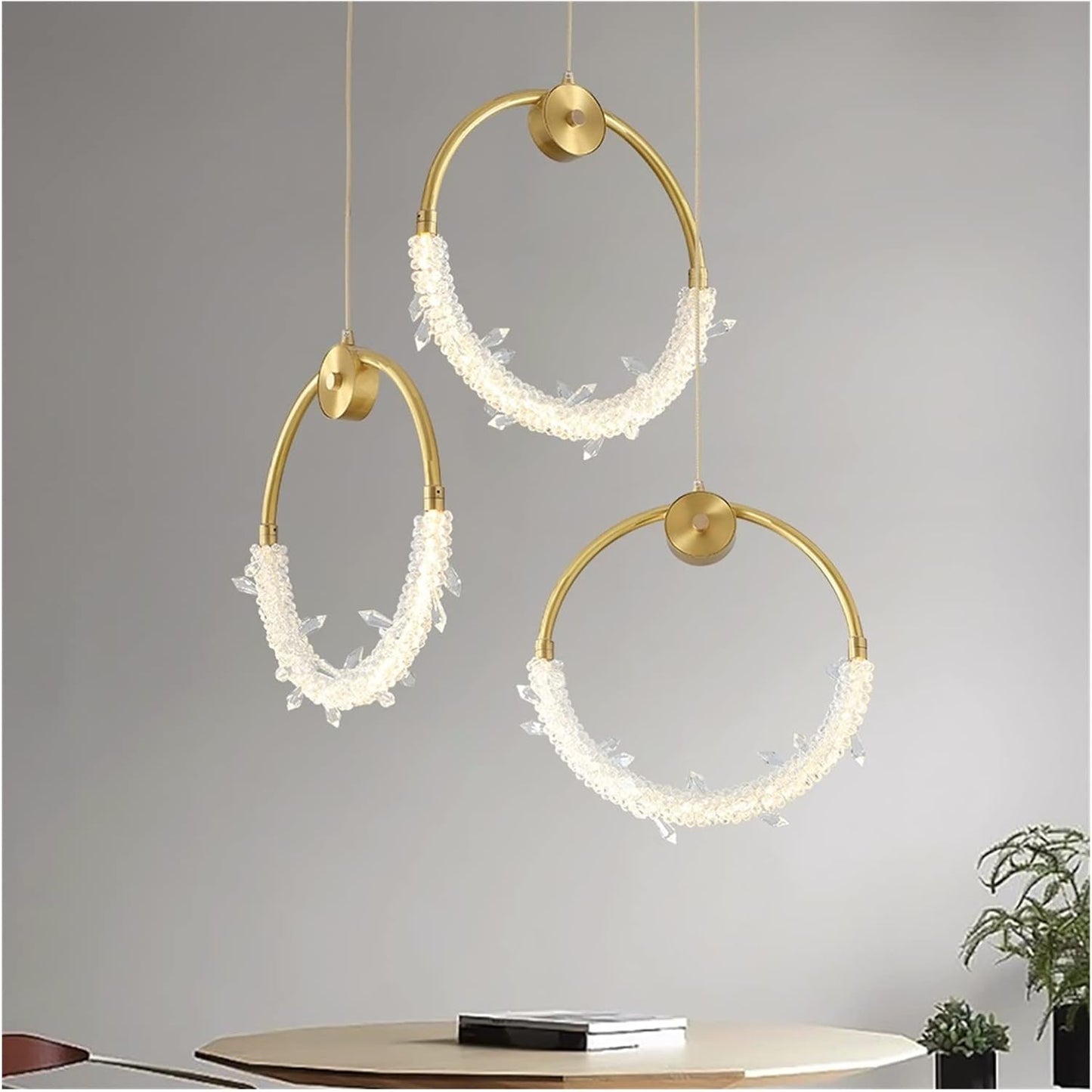 ✨ Modern Pendant Chandelier – Stylish Hanging Ceiling Light for Home & Living