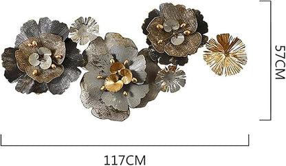 🌿 Handmade Floral Sculpture – Elegant Artistic Home Decor ✨