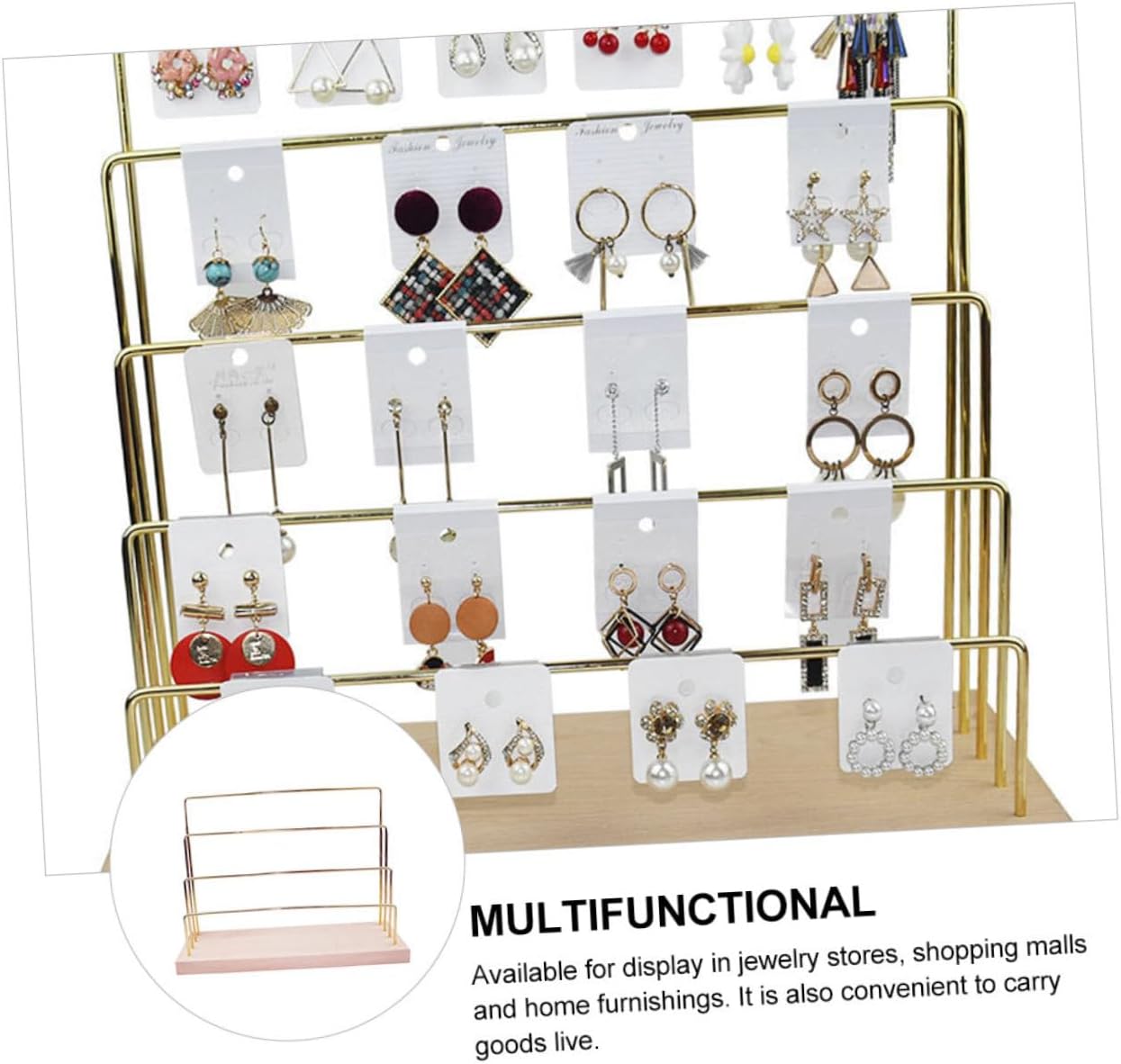 ✨ Jewelry Organizer Box – Elegant Earring Storage 💍