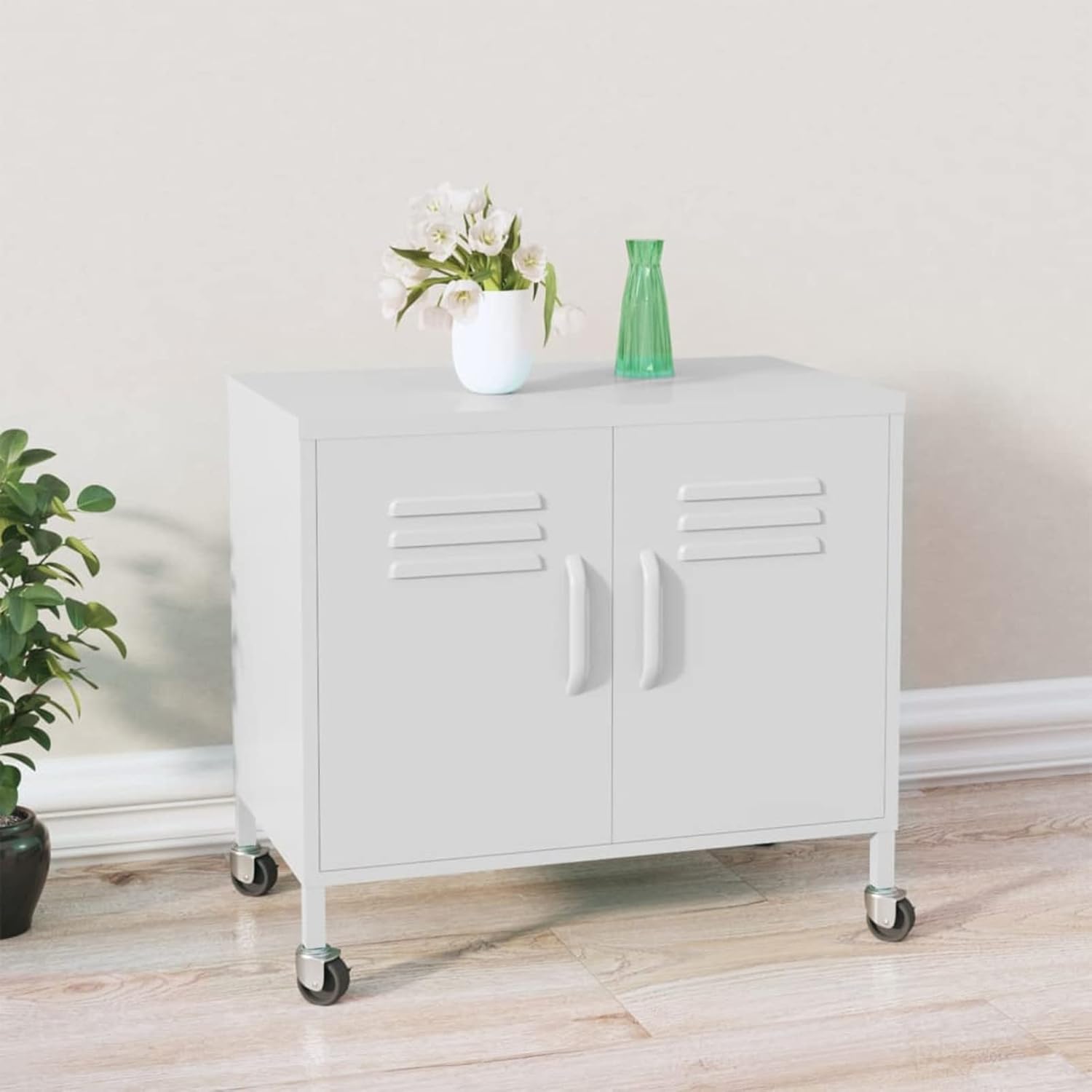 ✨ Modern Storage Sideboard Cabinet – Elegant Space-Saving Organizer 🖤