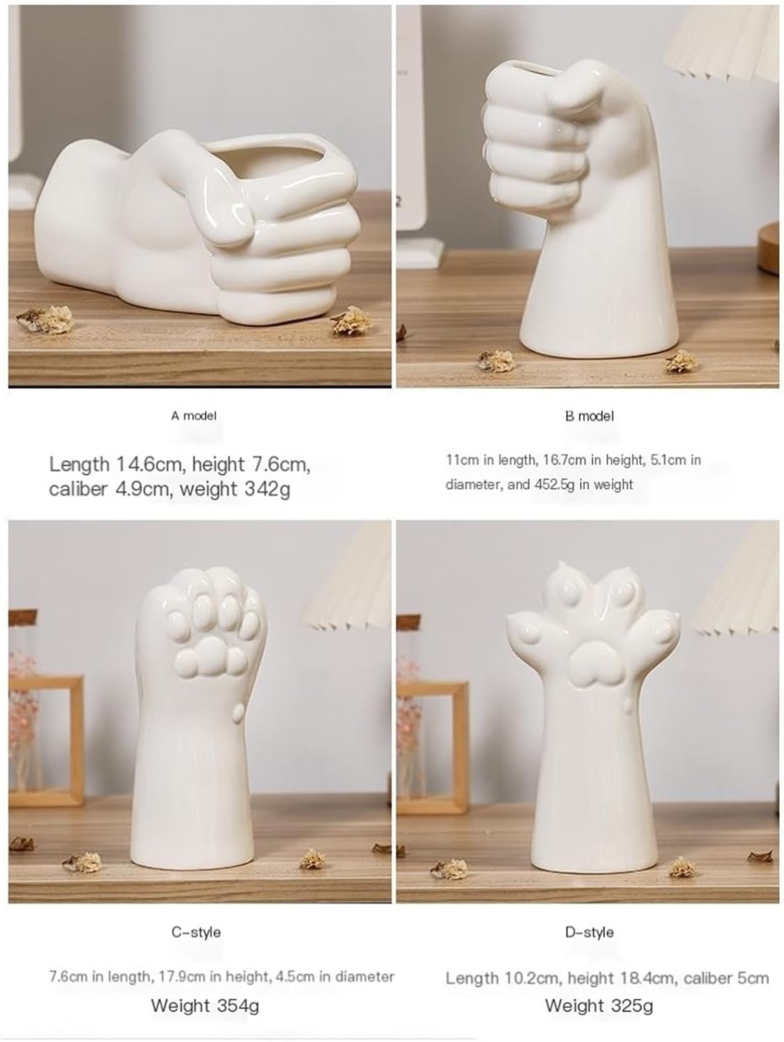 🏡 Modern Hand Gesture Sculpture – Stylish Table Accent 🌿