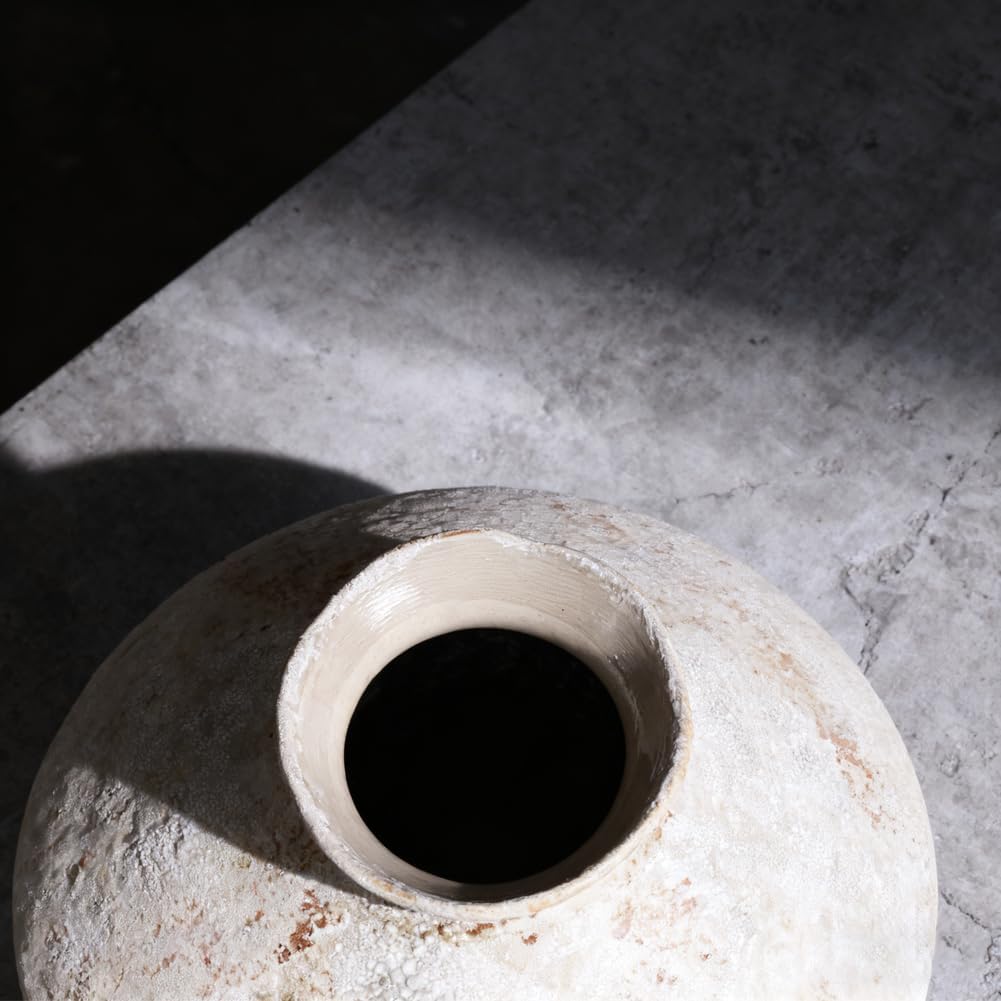 🏡 Farmhouse Ceramic Vase – Rustic Home Decor Centerpiece ✨