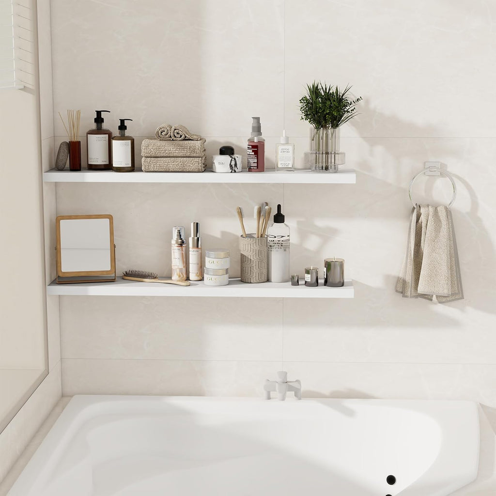✨ Floating Wall Shelf – Modern Home Storage 🌿