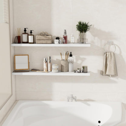 ✨ Floating Wall Shelf – Modern Home Storage 🌿