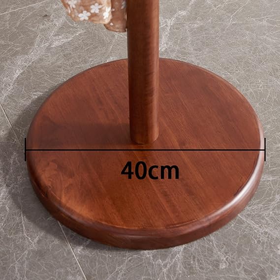 🪵🌿 Wooden Coat Stand Tree – Clothes Hanger Rack for Hallway & Home