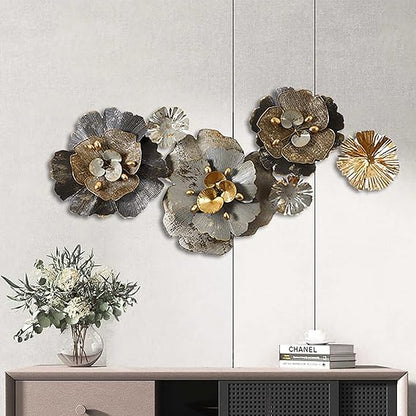 🌿 Handmade Floral Sculpture – Elegant Artistic Home Decor ✨