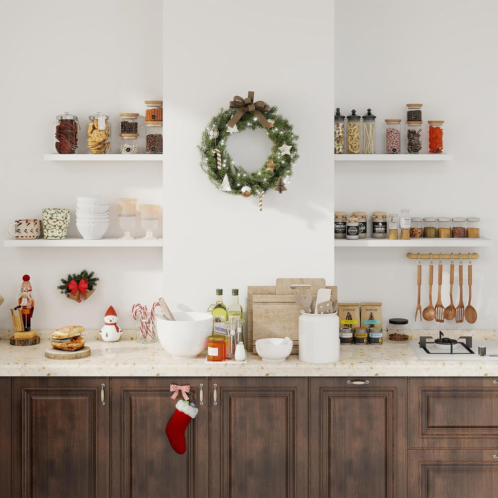 ✨ Floating Wall Shelf – Modern Home Storage 🌿